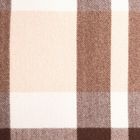 Homla, Melrose, poszewka, puszysta w kratę, 45-45 cm