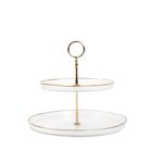 Homla, Monze, patera, dwupoziomowa transparentna, 21 cm, 28 cm