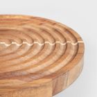 Homla, Mooka, deska, ryflowana akacjowa, 33-25,5 cm