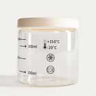 Homla, Nego, pojemnik, z miarką i śmietankowym wieczkiem, 410 ml