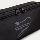 Homla, Nubelle, pokrowiec na prostownicę, czarny, 37-12-7 cm