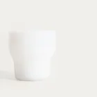 Homla, Pallora, szklanka, z mlecznego szkła biała, 0,15l