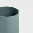 Homla, Pamuk, kubek łazienkowy, zielony, 8,1-8,1-10,5 cm