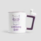 Homla, Peru, kubek z lamą, 380 ml