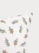 Homla, Ramoscelli, pościel, biała w świąteczny nadruk, 200-220 cm