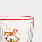 Homla, Ranti, szklanka, z konikiem na biegunach, 0,25l