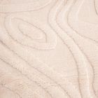 Homla, Raul, koc, puszysty ze strukturalnym wzorem, beżowy, 150-200 cm