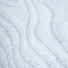 Homla, Raul, koc, puszysty ze strukturalnym wzorem, błękitny, 150-200 cm