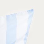 Homla, Rayas, pościel z mikrofibry, w biało niebieskie pasy, 160-200 cm