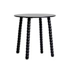 Homla, Resle, stolik kawowy, czarny, 40-40-40 cm