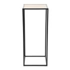 Homla, Roh, kwietnik, metalowy, czarny, 31-31-75 cm, 876696