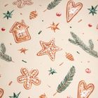 Homla, Rosemary, pościel, z mikrofibry w pierniki, 200-220 cm