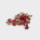 Homla, Ruby Hawthorn, wianek, czerwony, 40 cm