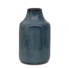 Homla, Rufus, wazon, ceramiczny granatowy, 14-14-22 cm, 888590