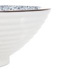 Homla, Salado, miska, w kwiaty z brązowym rantem, 21 cm