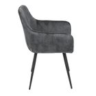 Homla, Satori, krzesło, grafitowe, 58-62-79 cm