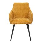 Homla, Satori Pop, krzesło, musztardowe, 58-62-79 cm