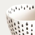 Homla, Sidi, kubek w czarne łezki ze złotym uchem, 0,48l