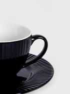 Homla, Siena, filiżanka ze spodkiem, czarna, 240 ml