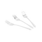 Homla, Stilo, zestaw widelczyków, deserowych srebrnych, 3 szt.
