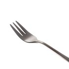 Homla, Stilo, zestaw widelczyków do ciasta, czarnych, 3 szt.