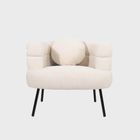 Homla, Suave, fotel, beżowy, 87-80-72 cm