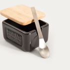 Homla, Sylan, pojemnik na cukier, czarny, 10-7 cm, 763601