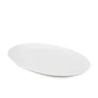 Homla, Sylia, naczynie do serwowania, owalne białe z ornamentem, 18-24 cm