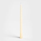 Homla, Table Candles, świece stołowe, kręcone ecru, 4-44g