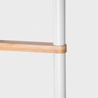 Homla, Taru, drabinka na ręczniki, biała, 45-2-159,5 cm