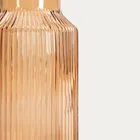 Homla, Tolle, wazon, szklany beżowy, 10-22 cm