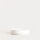 Homla, Torus, mydelniczka, z tłoczeniem biała, 11-11-2,5 cm