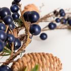 Homla, Tundra, girlanda z szyszkami i głogiem, 120 cm