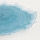 Homla, Turina, taca dekoracyjna, z efektem wody, 27-27-2 cm