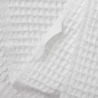 Homla, Vaffel, ręcznik, biały, 70-130 cm