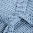 Homla, Vaffel, szlafrok, niebieski, rozmiar S/M