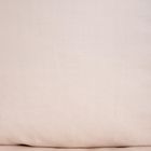 Homla, Vela, pościel, bawełniana z ozdobną lamówką beżowa, 160-200 cm