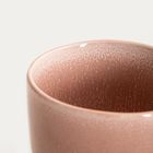 Homla, Viness, kubek, różowy ze złotym uchem, 0,4l