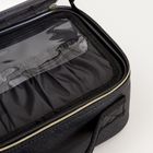 Homla, Voyelle, kosmetyczka, z lustrem i przegrodami, 24,5-18,5-11 cm