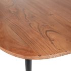 Homla, Wida, stolik kawowy, naturalny, 75-75-47 cm