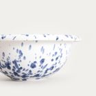 Homla, Wilora, miska, nakrapiana granatowa, 18-7 cm