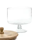 Homla, Wood Colony, patera, szklana na nóżce M, 18-16 cm