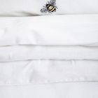 Homla, Zella, pościel, bawełniana z haftem w pszczoły, 160-200 cm