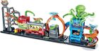 Hot Wheels City, Color Reveal, Megamyjnia - Atak ośmiornicy, zestaw do zabawy z funkcją zmiany koloru