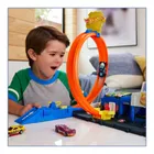 Hot Wheels City, Posterunek policji Super Pętla, zestaw do zabawy z autem