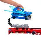 Hot Wheels City, Transporter Podwójny smok, zestaw do zabawy 2w1