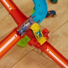Hot Wheels, Neon Speeders, Neonowy Superwyścig, zestaw do zabawy z autkiem