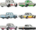 Hot Wheels, Pick-upy Zamac, zestaw 6 metalowych pojazdów