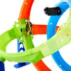 Hot Wheels, Stunt Tracks, Tor wyścigowy Rajdowy cyklon, zestaw do zabawy z autem