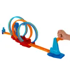 Hot Wheels, Ultra Hots, Szalone pętle, zestaw z autem